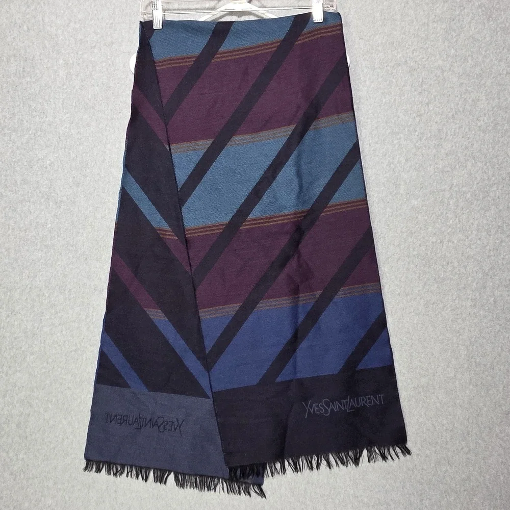 Yves Saint Laurent 68in Scarf